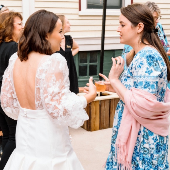 Rime Arodaky Amalfi grain de poudre and embellished tulle mini dress - 6 - Picture 6 of 6